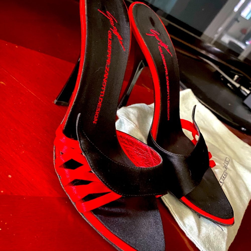 Giuseppe Zanotti Colorblock Pattern Slides